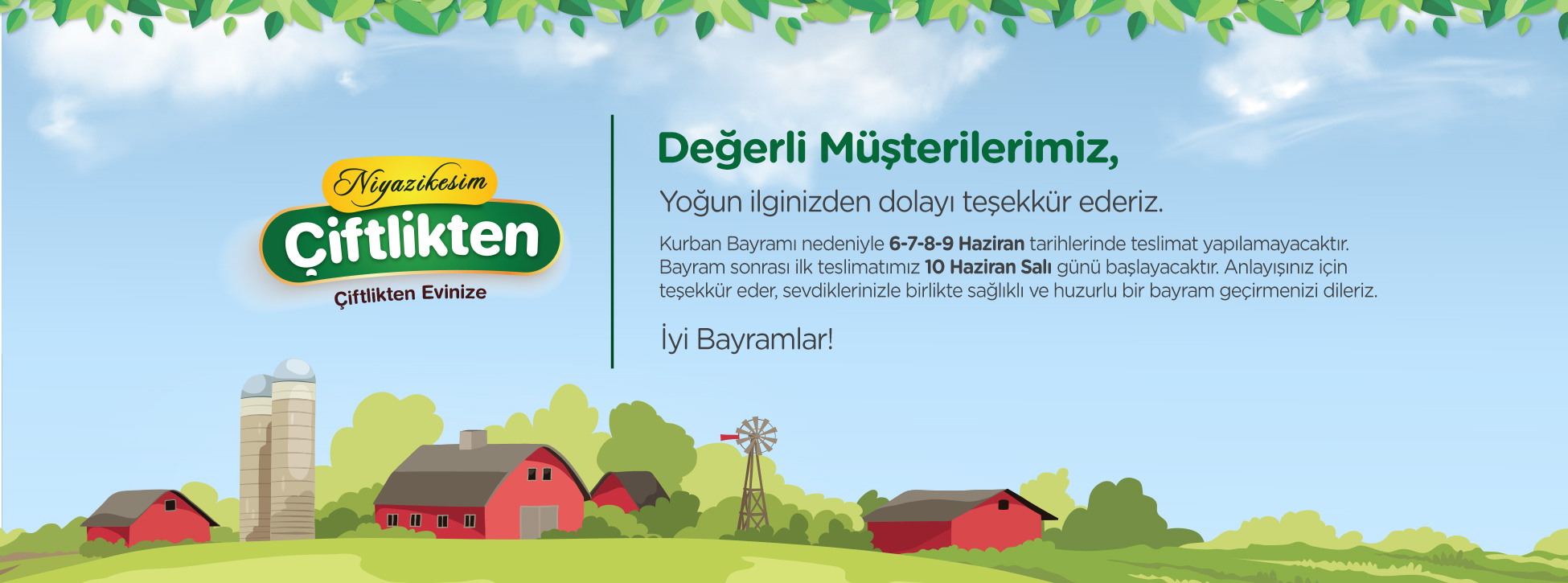 Bayram Duyurusu